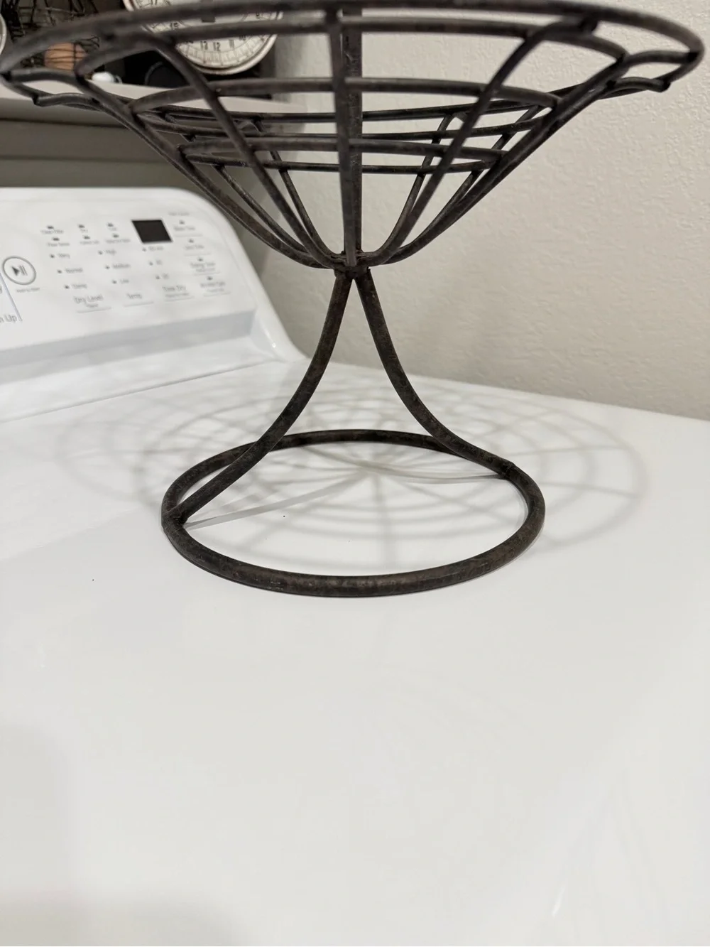 Vintage Pier 1 3 Tier Wrought Iron Fruit Stand